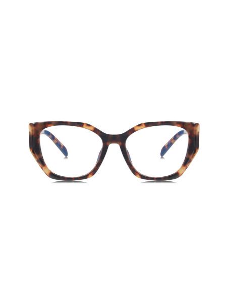 Prada SPR 18WV 07R-1O1 Oftalmico Square Shape Brown