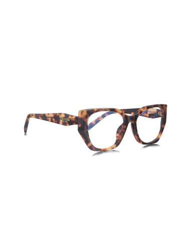 Prada SPR 18WV 07R-1O1 Oftalmico Square Shape Brown