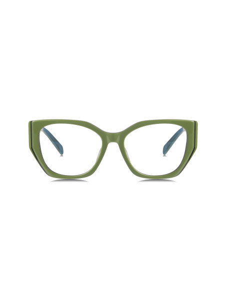 Prada SPR 18WV 13J-1O1 Oftalmico Square Shape Sage Green