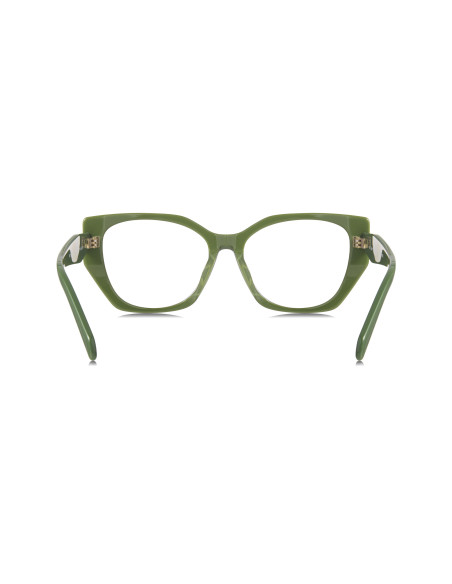 Prada SPR 18WV 13J-1O1 Oftalmico Square Shape Sage Green