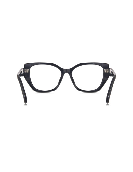 Prada SPR 18WV 1AB-1O1 Oftalmico Square Shape Black