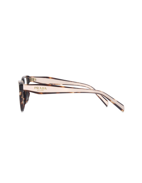 Prada SPR 17ZV 07R-1O1 Oftalmico Square Shape Tortoise