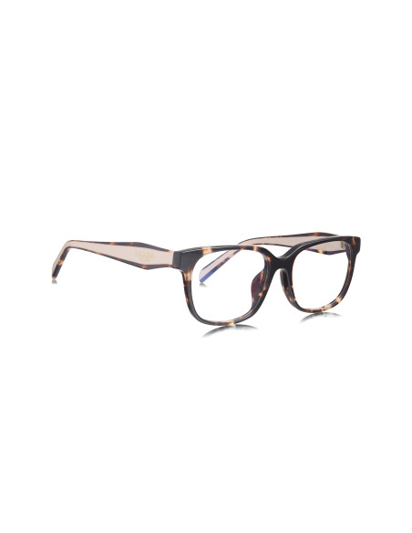 Prada SPR 17ZV 07R-1O1 Oftalmico Square Shape Tortoise