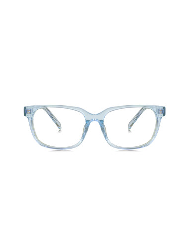 Prada SPR 17ZV 16J-1O1 Oftalmico Square Shape Blue