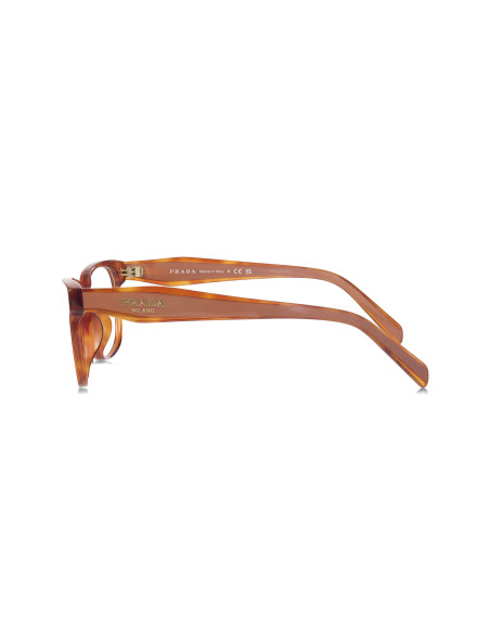 Prada SPR 17ZV 4BW-1O1 Oftalmico Square Shape Camel