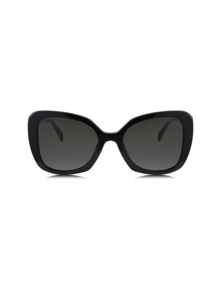 Prada SPR 03Y 1AB-5S0 Square Shape Black Gold