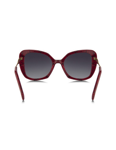 Prada SPR 03Y 15D-09S Square Shape Red Marble Gradient