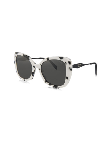 Prada SPR 03Y 02Y-5S0 Square Shape White Marble