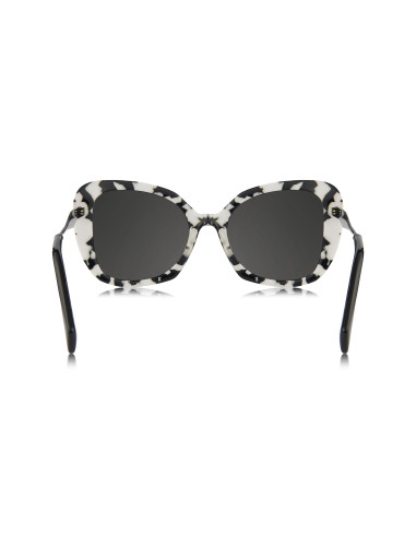 Prada SPR 03Y 02Y-5S0 Square Shape White Marble