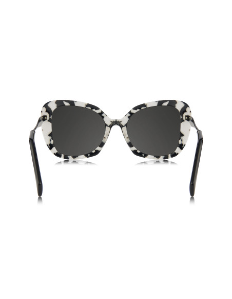 Prada SPR 03Y 02Y-5S0 Square Shape White Marble