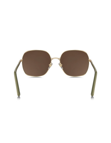 Prada SPR 67XS ZVN-01T Square Shape Coffe Gold