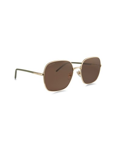 Prada SPR 67XS ZVN-01T Square Shape Coffe Gold