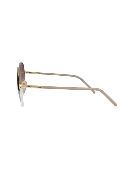 Prada SPR 67XS 09G-3D0 Square Shape Coffe Gradient