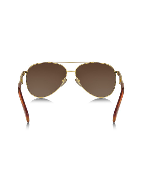Prada SPR 73ZS 5AK-01T Piloto Gota Gold Brown