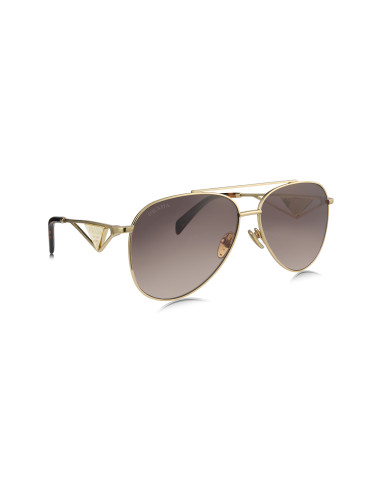 Prada SPR 73ZS ZVN-3D0 Piloto Gota Gradient Coffe