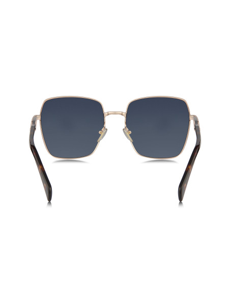 Prada SPR 64Z SVF-09T Square Shape Pink Gold Tortoise