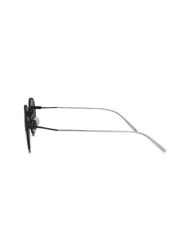 Prada SPR 53WS 04Q-5S0 Round Titanium Matte Black