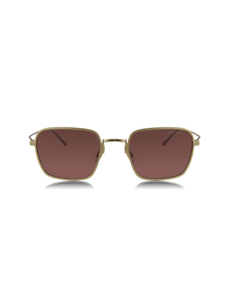 Prada SPR 54WS 06Q-061 Square Titanium Pale Gold