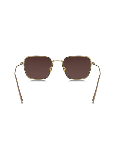 Prada SPR 54WS 06Q-061 Square Titanium Pale Gold