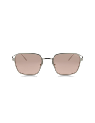 Prada SPR 54WS 05Q-03F Square Titanium Dark Pink