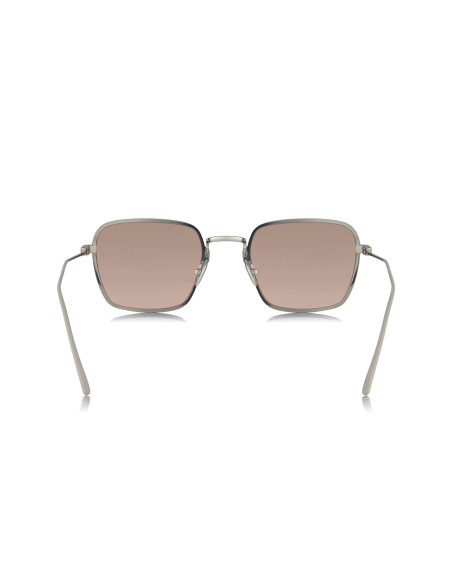 Prada SPR 54WS 05Q-03F Square Titanium Dark Pink