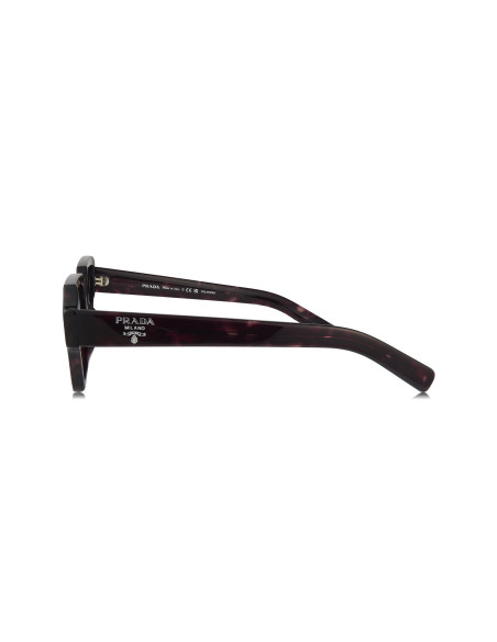 Prada SPR 02ZS 2AU-01D Square Shape Tortoise Polarized