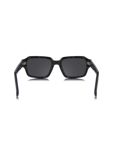 Prada SPR 02ZS 13F-07T Square Shape Grey Graphite Stone