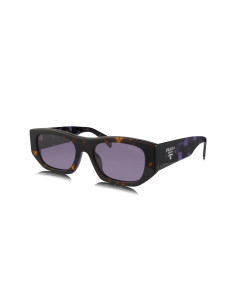 Prada SPR A01S 14O-50B Square Shape Havana Violet