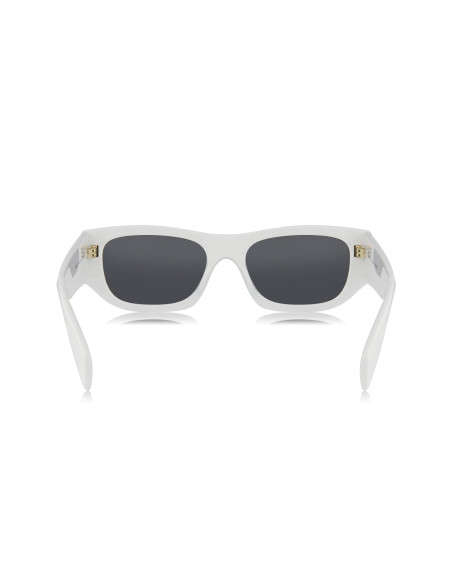 Prada SPR A01S 17K-08Z Square Shape White Gold