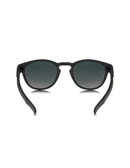 Oakley OO9265 2953 LATCH Matte Black Round Prizm Ruby | Sunnies.uno