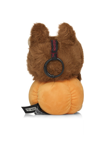Pop Mart Labubu Halloween Sitting Pumpkin Vinyl Plush Pendant