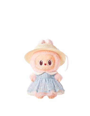 Pop Mart Labubu The Monsters Mokoko V3 The Blue Diamond Vinyl Plush Doll Pendant