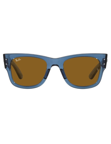 Ray Ban RB0840S 954/33 Mega Wayfarer Carey Cafe