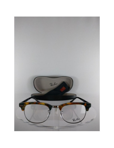 Ray Ban Oftalmico Rb5154 2012 Clubmaster Optics Carey Plateado | Su...