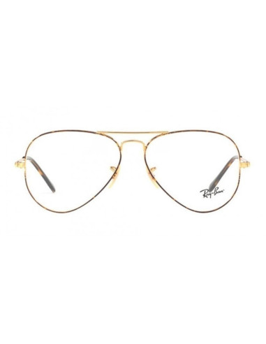 Ray Ban Oftalmico Rb6489 2500 Aviator Large Metal Dorado Carey | Su...