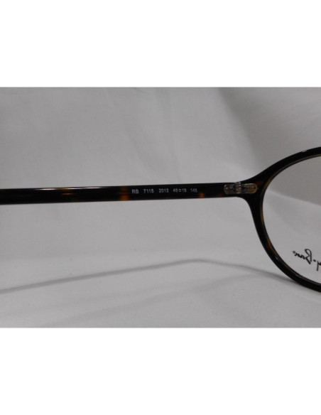 Ray Ban Oftalmico Rb7118 2000 Round Shape Original | Sunnies.uno