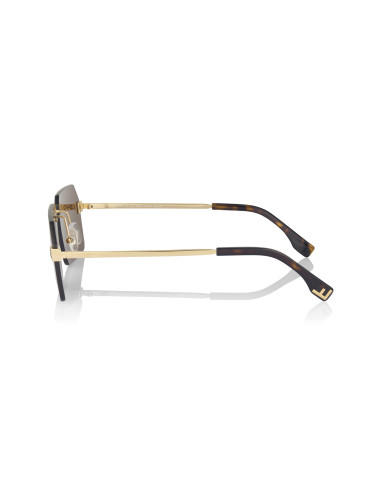 Fendi FE40043U 33G Sky Sunglasses Coffe Gold