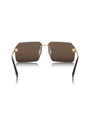 Fendi FE40043U 33G Sky Sunglasses Coffe Gold