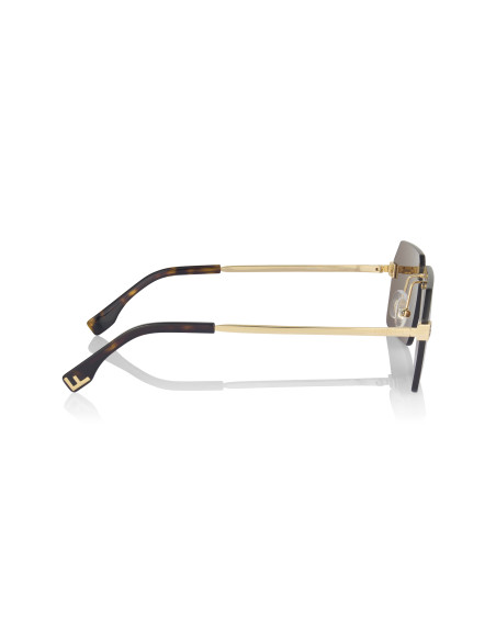Fendi FE40043U 33G Sky Sunglasses Coffe Gold