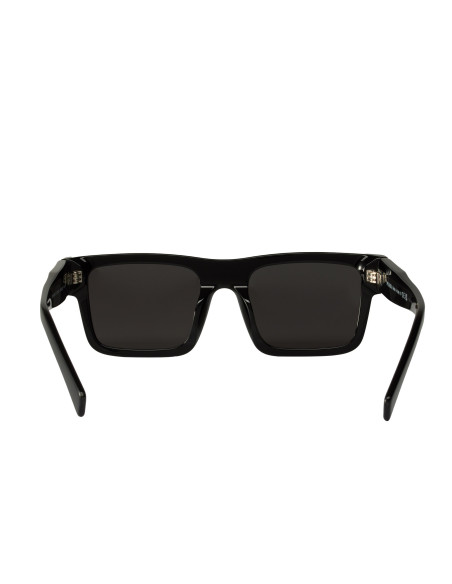 Prada SPR 19WS 1AB-5S0 Square Shape Black Silver