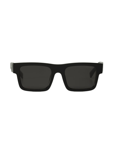 Prada SPR 19WS 1AB-5S0 Square Shape Black Silver