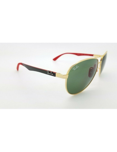 Ray Ban RB8313M 003/H0 Aviator Scuderia Ferrari Fibra de carbono | ...