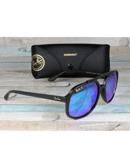Ray Ban RB4312CH 601/J0 Aviator Chromance Gris polarizado degradado...