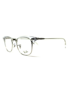 Ray Ban Oftalmico Rb5154 2001 Clubmaster Plata Transparente | Sunni... 2