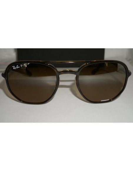 Ray Ban RB4321CH 710/A2 Marshal CHROMANCE Cafe B-15 Polarizado | Su...