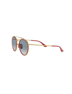Ray Ban RB3647M F0293F Round Duble Bridge Scuderia Ferrari Azul deg... 2
