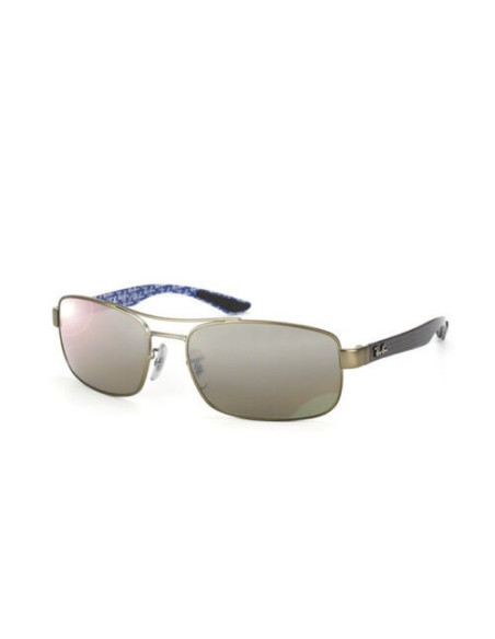 Ray Ban RB8316 029/N8 Caravan Fibra de Carbono Polarizado Plata Azu...