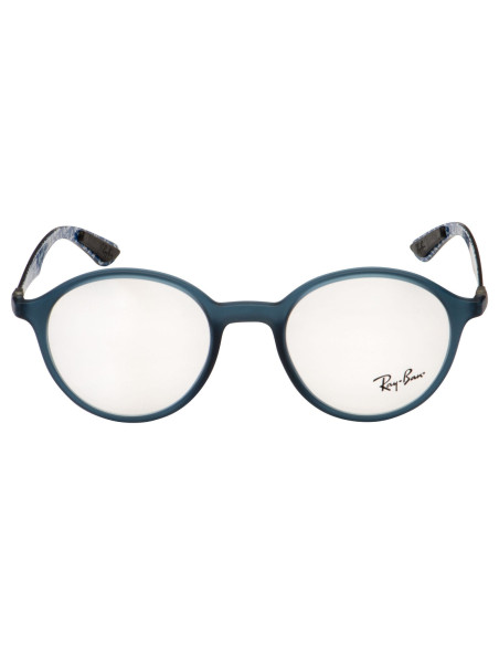 Ray Ban RB8904 5262 Round Metal Azul Negro Fibra de carbono | Sunni...