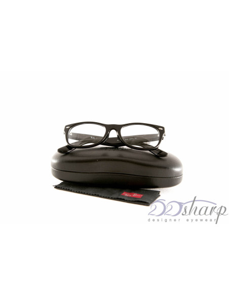 Ray Ban Oftalmico Rb5184 2000 New Wayfarer Negro Brillante | Sunnie...