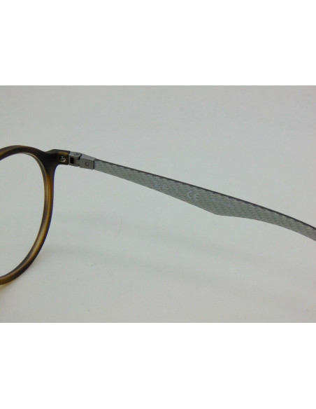 Ray Ban Rb8904 5200 Round Metal Carey Gris Fibra de carbono | Sunni...